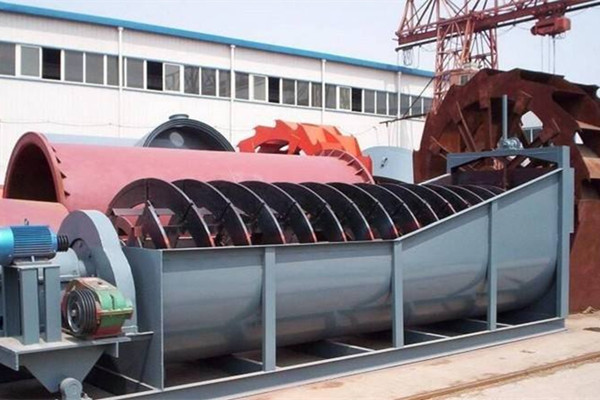 Spiral sand washing machine