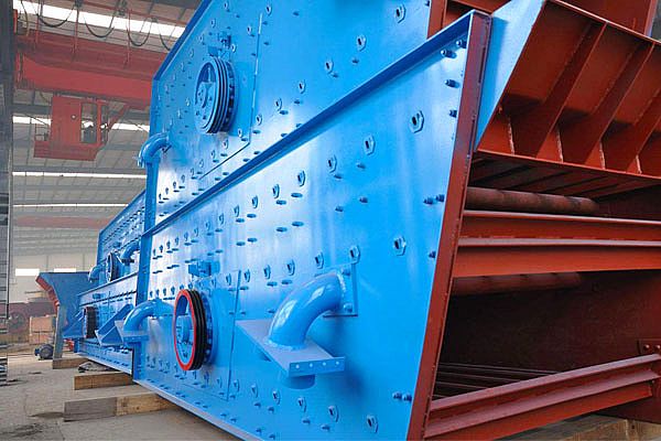 Circular vibrating screen