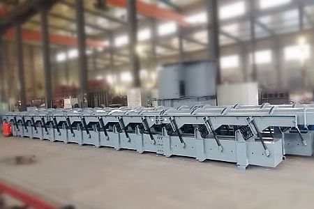 Elastic rod vibration conveyor