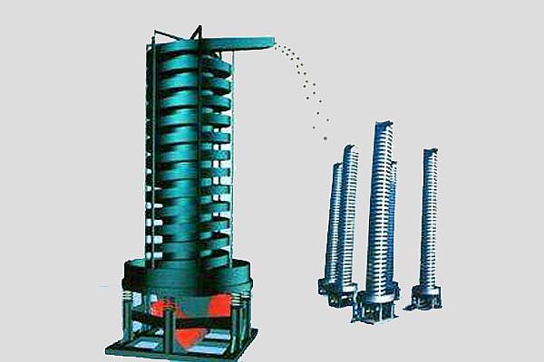 Vertical vibration conveyor