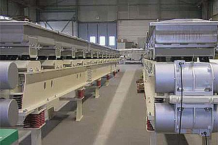 Vibrating trough conveyor