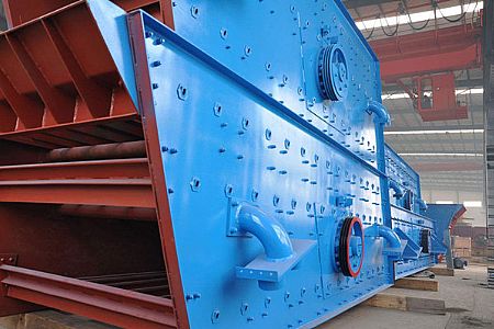 Characteristics of circular vibrating screen